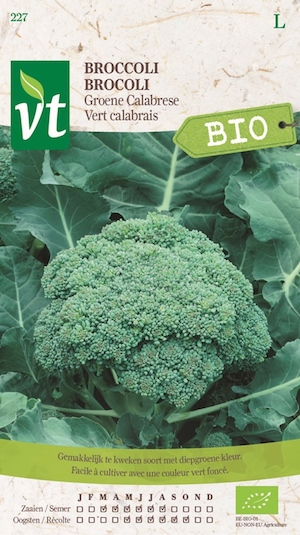 broccoli BIO diepgroen (Groene Calabrese)